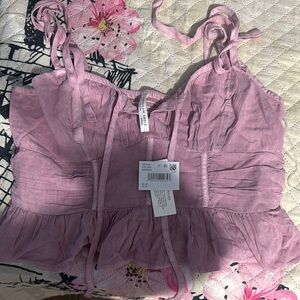 American Eagle Outfitters Mauve Top